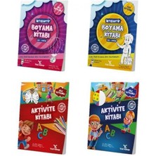 Yeti Kitap Okul Öncesi Aktivite Seti 4-6 Yaş (4 Kitap)