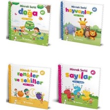 Yeti Kitap Bebek Kitapları Seti 0-3 Yaş  (4 Kitap)