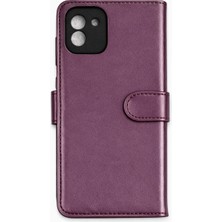 Starseven Galaxy A03 Core Kılıf S Kapaklı Kılıf - Mor