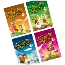 Karatay Yayınları Sevimli Şekilli Boyama (4 Kitap)