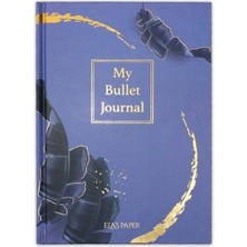 Ela's Paper My Bullet Journal Defter (Tropikal Mor)