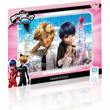 Ca Games Mıraculous Frame Puzzle  - 35