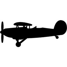 Ruselland Pervaneli Uçaklar 1 Sticker 15 x 6 cm