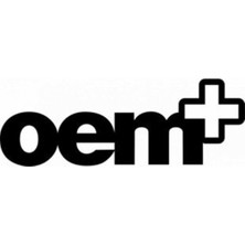 Ruselland Oem+ Oto Cam Özel Yeni Sticker Siyah 14*4 cm