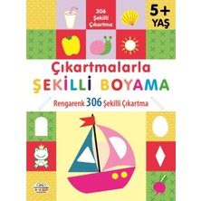 0-6 Yaş Yayınları Çıkartmalarla Şekilli Boyama 5 Yaş Üstü