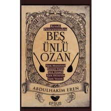 Efsus Yayınları Kendi Peceremden Beş Ünlü Ozan
