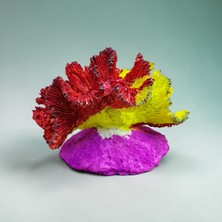 Medusa Fosforlu Mercan Akvaryum Dekoru