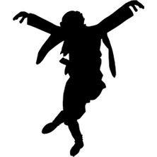 Ruselland Zeybek Yapan Adam Sticker 20 x 24 cm