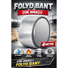 Alüminyum Folyo Bant Yanmaz Sızdırmaz Soba ve Cok Amaclı Bant