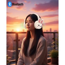 Marsilyan Peluş Kablosuz Bluetooth Kulaklık Çocuk ve Genç Kullanıma Uygun