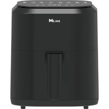 Aydogan's 1360W Güçlü 4 Litre Kapasiteli Dokunmatik Cam Hazneli Airfryer