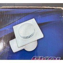 Feyza Design Sifonlu Baş Aç Özellikli 15X15 Q50 Yan Çıkışlı Yer Su Süzgeci