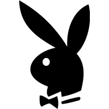 Ruselland Playboy Amblem Sticker 10 x 15 cm