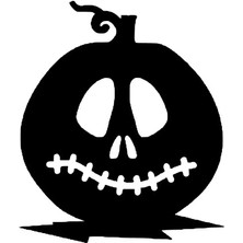 Ruselland Üzgün Balkabak Sticker 20 x 24 cm