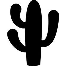 Ruselland Kaktüs Sticker 20 x 26 cm