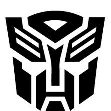 Ruselland Transformers Duvar Dekor Sticker 40 x 40 cm