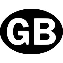 Ruselland GB Sticker 10 x 7 cm