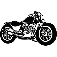 Ruselland Klasik Motosikletler Model 7 Oto Özel Yeni Sticker 25 x 15 cm