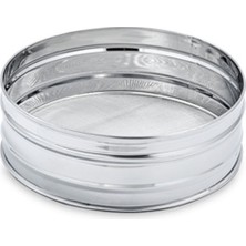 Feyza Design Paslanmaz Çelik 30 cm Un Eleği, Mutfak Için Sağlam ve Kullanışlı