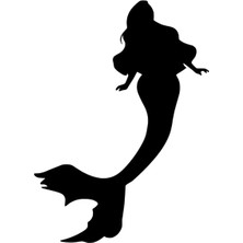 Ruselland Denizkızı Sticker 30 x 42 cm