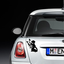 Ruselland Kelebek Kadın Sticker 20 x 10 cm