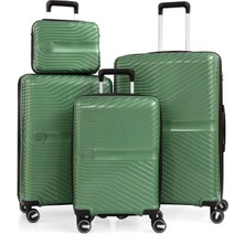 Ççs 5239 Kırılmaz Polipropilen 4 Lü Valiz Seti