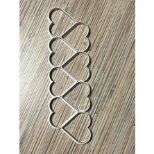 Maku Home Çoklu Kalp Kalıp Polimer , Kurabiye Kalıbı 8'li