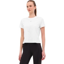 Reebok Chıla Tee Ekru Kadın Kısa Kol T-Shirt