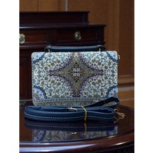 Deri Saplı Dikdörtgen Omuz Çantası