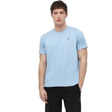 Lumberjack MB CT1328 Mln T-Sh 6fx Mavı Mulıne Erkek Kısa Kol T-Shirt