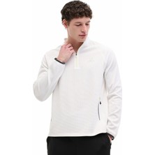 Lumberjack ML STEVEN 16-PRF-402 6FX Beyaz Erkek Sweatshirt