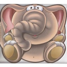 Final Kültür Sanat Yayınları Sevimli Hayvanlar Çıkartmalı Boyama Fil