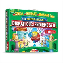 Adeda Yayıncılık Dikkati Güçlendirme Seti 11 Yaş - 5. Sınıf Eğitici Oyun ve Görsel-Sayılsal Egzersizler