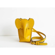 Groderi El Yapımı Hakiki Deri Fil Çanta Elephant Pocket