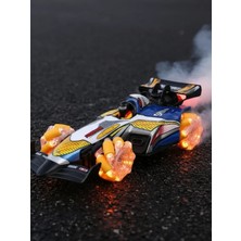 Toha Duman Atan F1 Drift Araba - 2.4ghz Uzaktan Kumandalı, Işıklı & Müzikli 12 Fonksiyon Yarış Arabası