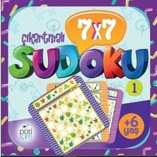 Pötikare Yayınları 7 x 7 Sudoku - 1 (Çıkartmalı)