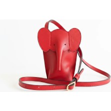 Groderi El Yapımı Hakiki Deri Fil Çanta Elephant Pocket