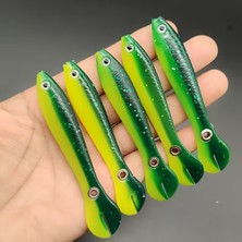Eagenset Kıvrılarak Yüzen Aksiyon Silikon Yapay Balık Yemi 5 Adet 10 cm 6 gr Model: 10CMKYAS8