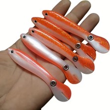 Eagenset Kıvrılarak Yüzen Aksiyon Silikon Yapay Balık Yemi 5 Adet 10 cm 6 gr Model: 10CMKYAS6