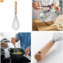 Feyza Design Paslanmaz Çelik Çırpıcı, 30 Cm, Dayanıklı ve Şık Tasarım