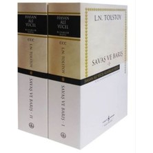 İş Bankası Kültür Yayınları Savaş ve Barış - Hasan Ali Yücel Klasikleri (2 Cilt Takım) Türkçe Edebiyat