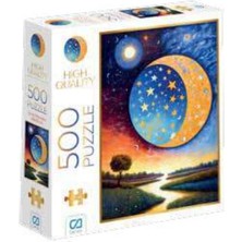 Ca Games Ay ve Manzara Puzzle 500