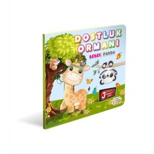 0-6 Yaş Yayınları Dostluk Ormanı Bebek Panda 3 Boyutlu