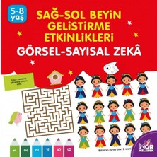 Mor Kelebek Sağ-Sol Beyin Geliştirme Etkinlikleri - Görsel-Sayısal Zeka