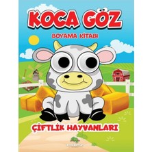 Bookalemun Yayınevi Koca Göz Boyama - Çiftlik Hayvanları