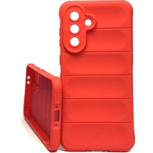Ve Kırmızı Samsung Galaxy A56 5g  ile Uyumlu Love Serisi Darbeye Dayanıklı Kamera Korumalı Silikon Kılıf