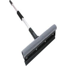 abnturk Yüksek Kalite Cam Silme Aparatı Teleskopik Saplı Süngerli Çekçek Pencere ve Araç Temizlik Mop