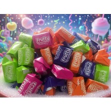  meyveli yumuşak şekerleme frutty candy karışık 1 kg