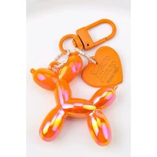 Jaida Moda Balon Köpek Figürlü Çanta Charm ve Anahtarlık