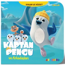 Artenino Yayıncılık Kaptan Pengu - Trt Çocuk Dokun ve Hisset Kitap
